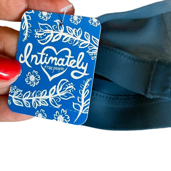 Free People Bra Teal Blue NWT Size XS - Picture 11 of 12